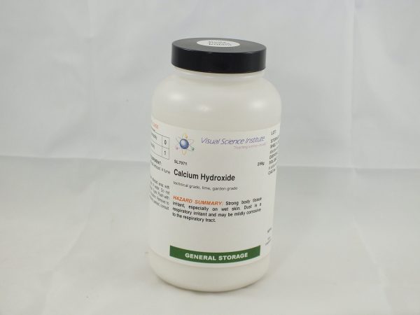 Calcium Hydroxide, lime, 250 g (VSI) CLEARANCE