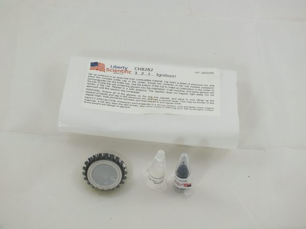 Bottle Cap Chemistry Kit: 3-2-1 Ignition!