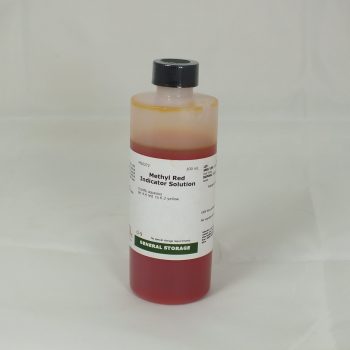 Methyl Red Indicator Solution, 0.04% aqueous, 100 ml