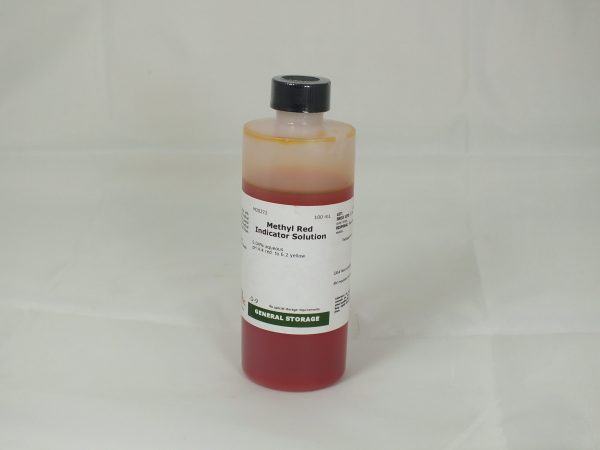 Methyl Red Indicator Solution, 0.04% aqueous, 100 ml