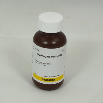 Hydrogen Peroxide, laboratory grade, 35%, 25 ml