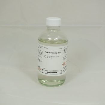 Hydrochloric Acid, 12.1 Molar, reagent, 100 ml