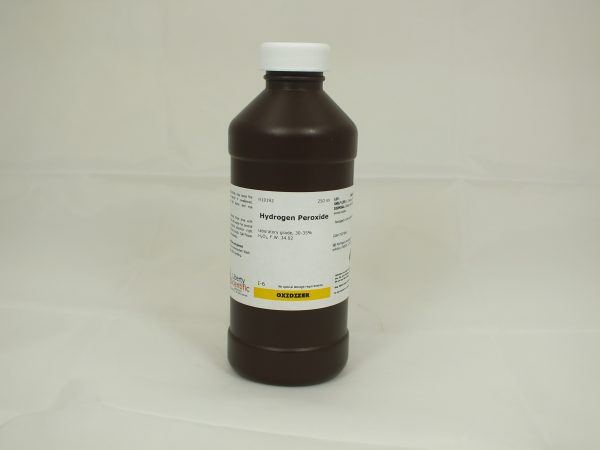 Hydrogen Peroxide, laboratory grade, 35%, 250 ml