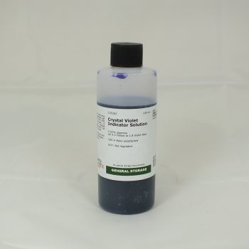 Crystal Violet Solution, 0.02% aqeueous, 100 ml