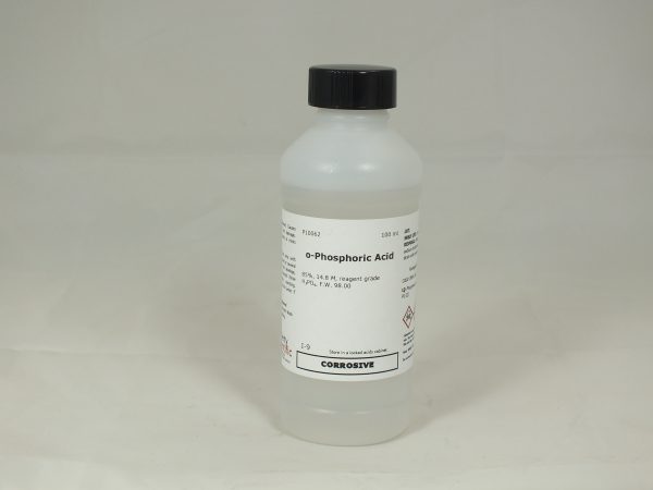o-Phosphoric Acid, 14.8 Molar, reagent, 100 ml