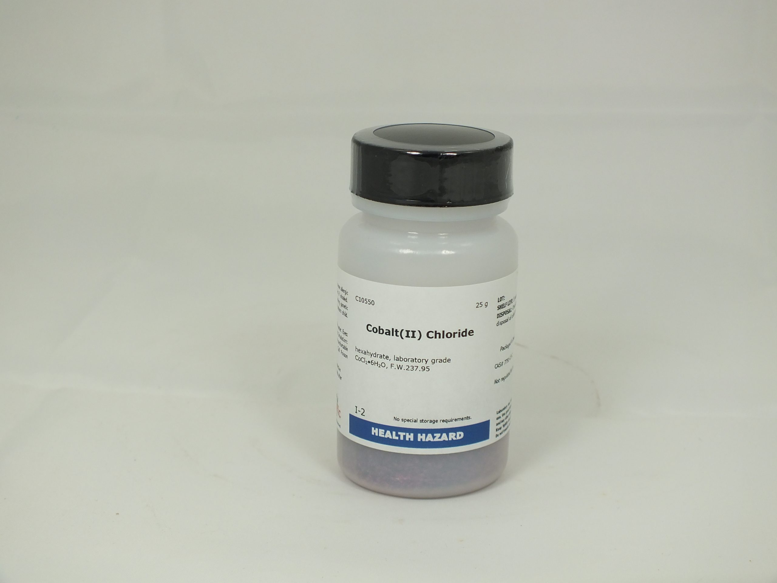 Cobalt(II) Chloride, hexahydrate, 25 g