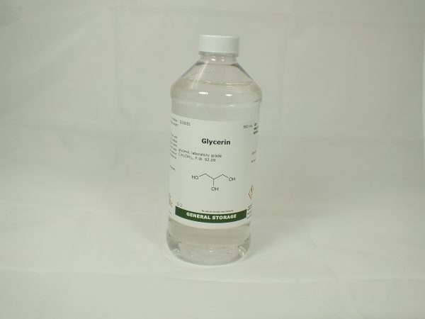Glycerin, laboratory grade, 500 ml