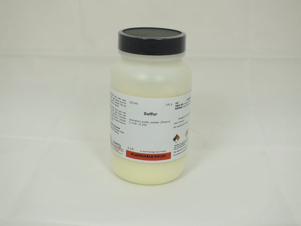 Sulfur, powder (flowers), 100 g