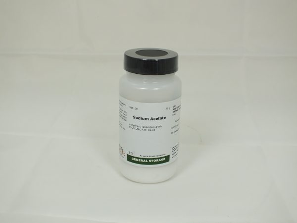 Sodium Acetate, anhydrous, 25 g