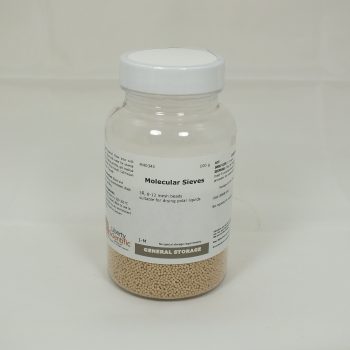 Molecular Sieves, 3Å, 8-12 mesh beads, 100 g