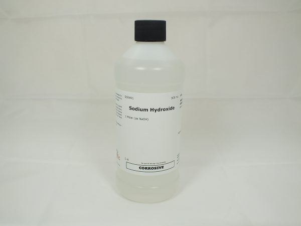 Sodium Hydroxide Solution, 1 Molar, 500 ml