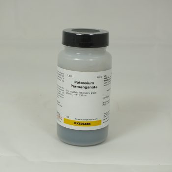 Potassium Permanganate, fine crystals, 100 g