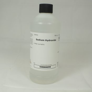Sodium Hydroxide Solution, 6 Molar, 500 ml