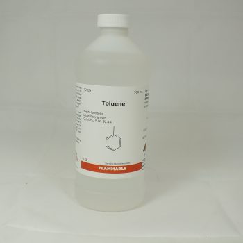 Toluene, laboratory grade, 500 ml