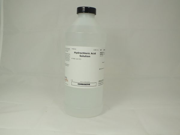Hydrochloric Acid Solution, 6 Molar, 1000 ml