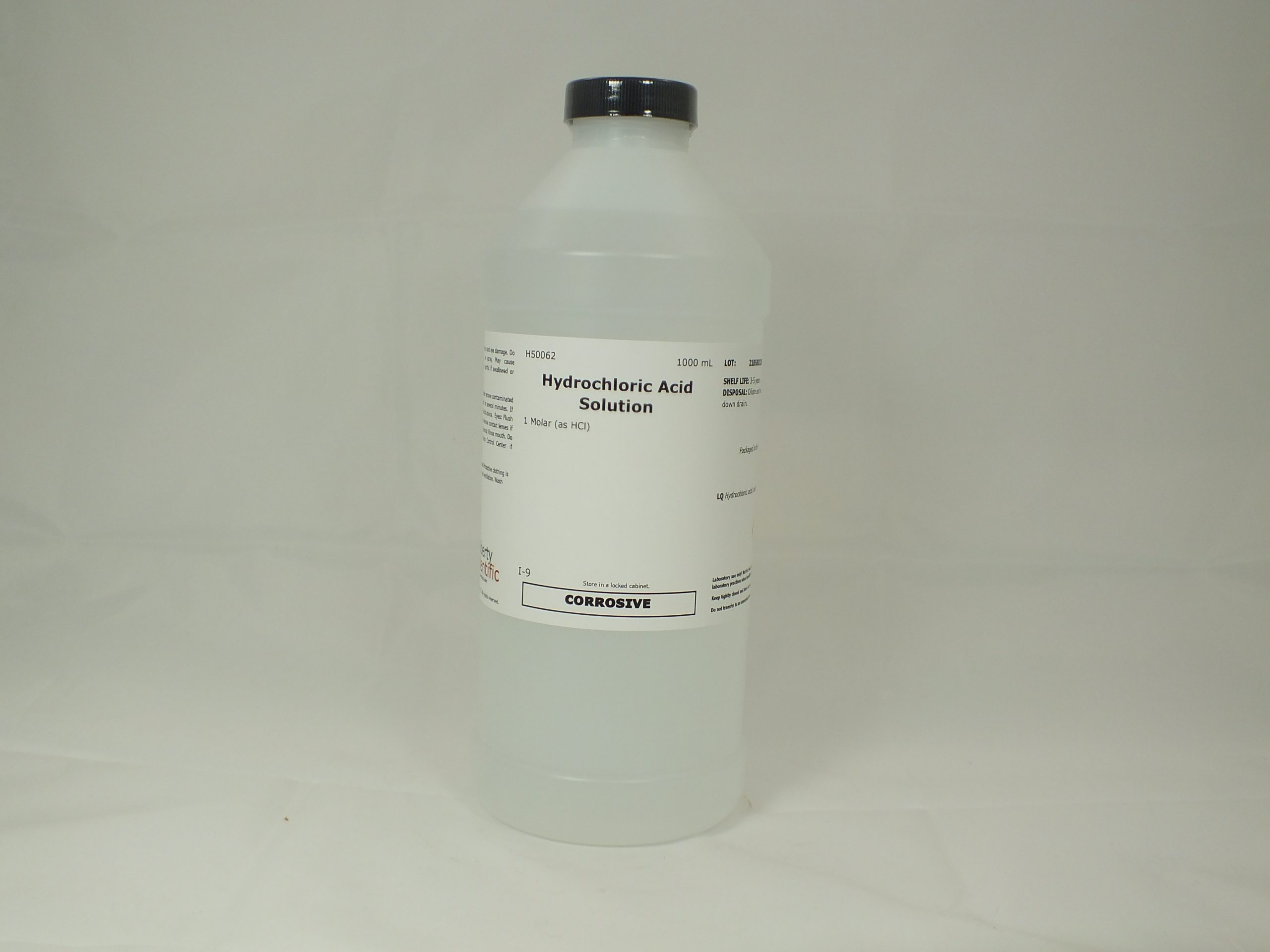 Hydrochloric Acid Solution, 1 Molar, 1000 ml