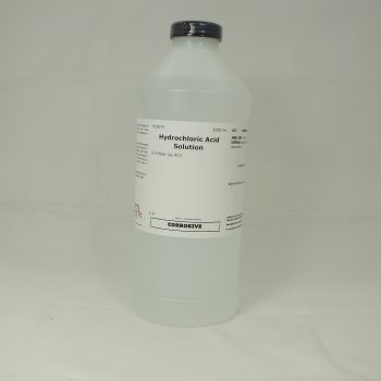 Hydrochloric Acid Solution, 0.5 Molar, 1000 ml