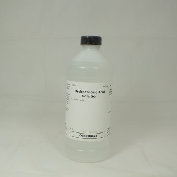 Hydrochloric Acid Solution, 0.1 Molar, 500 ml