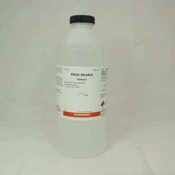 Ethyl Alcohol, denatured, laboratory grade, 1000 ml