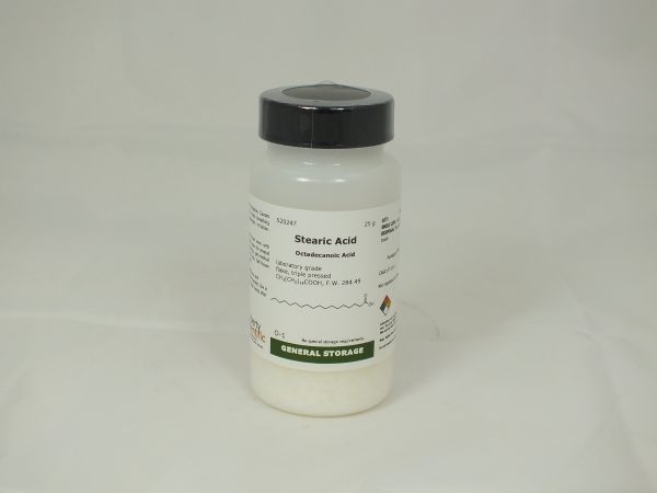 Stearic Acid, laboratory grade, 25 g