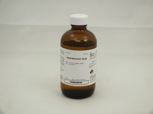 Hydrobromic Acid, 48%, reagent, 100 ml