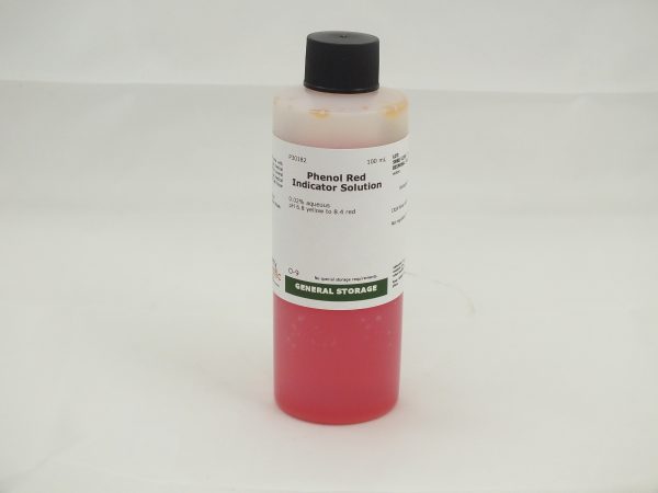Phenol Red Solution, 0.02% aqueous, 100 ml