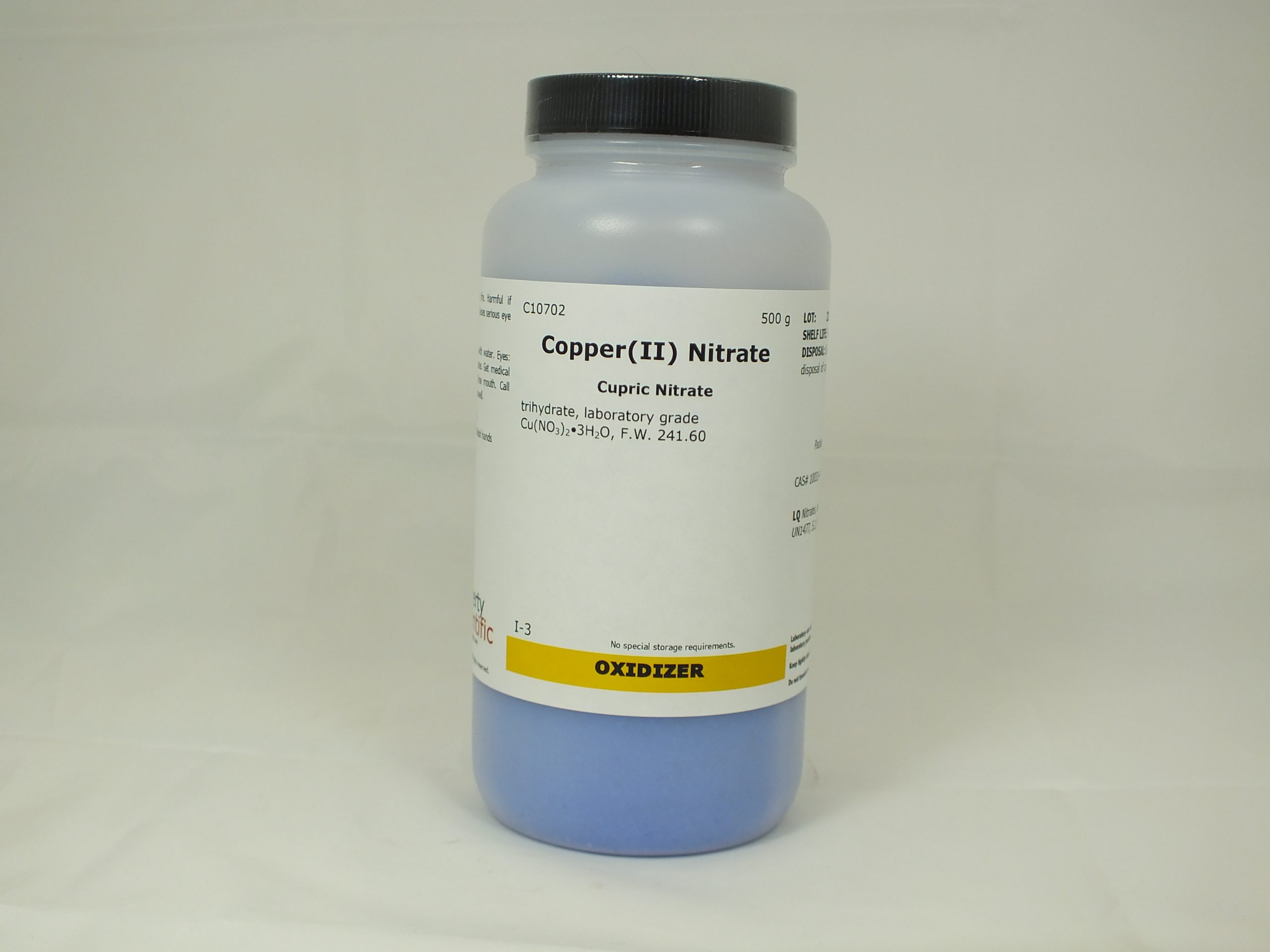 Copper(II) Nitrate, trihydrate, 500 g Liberty Scientific