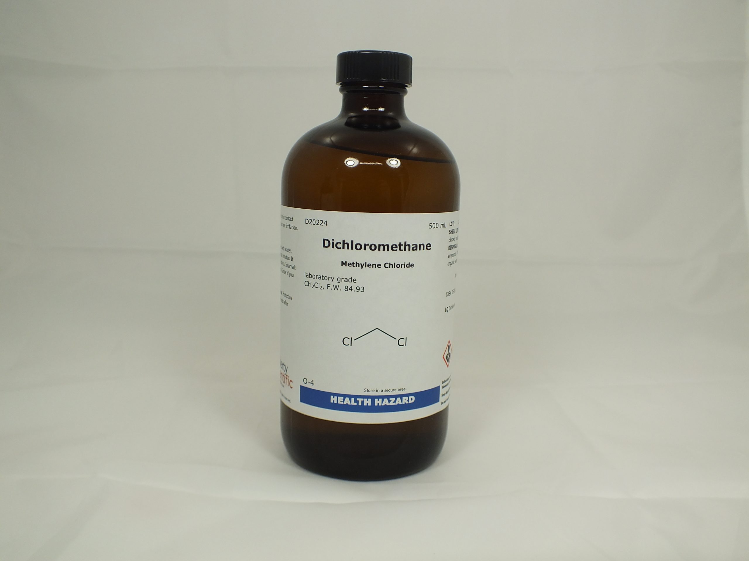 Dichloromethane, 500 ml Liberty Scientific