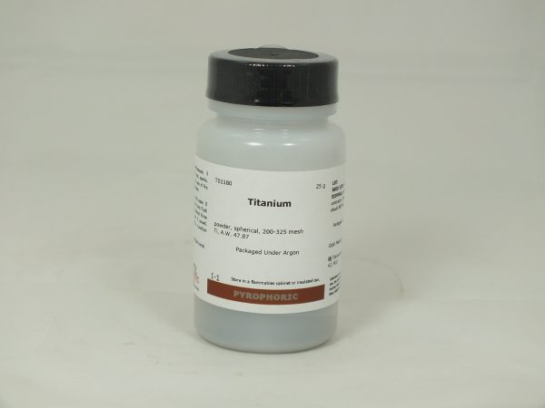 Titanium, powder, 200-325 mesh, 25 g