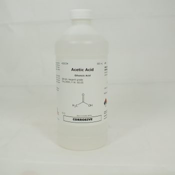 Acetic Acid, glacial, reagent, 500 ml
