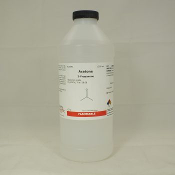 Acetone, laboratory grade, 1000 ml