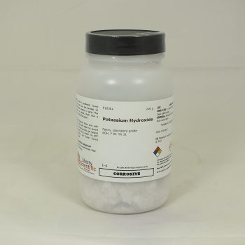 Potassium Hydroxide, flake, 100 g