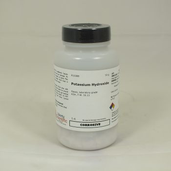 Potassium Hydroxide, flake, 50 g *CL*