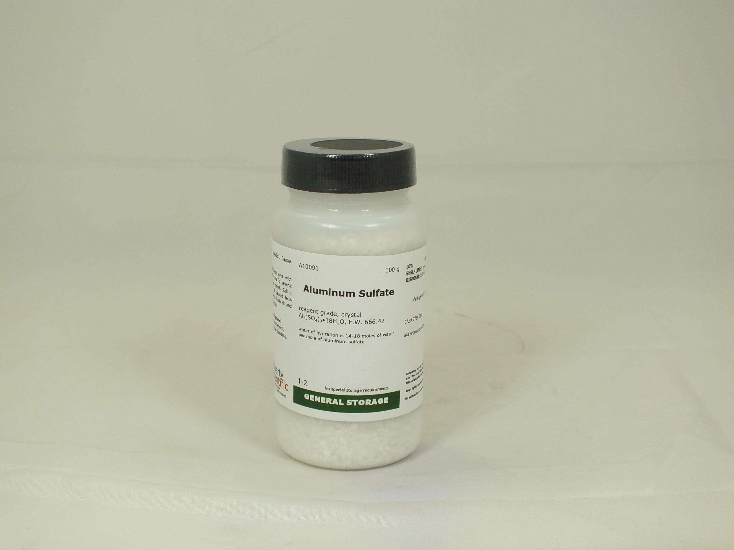 Aluminum Sulfate, reagent, 100 g